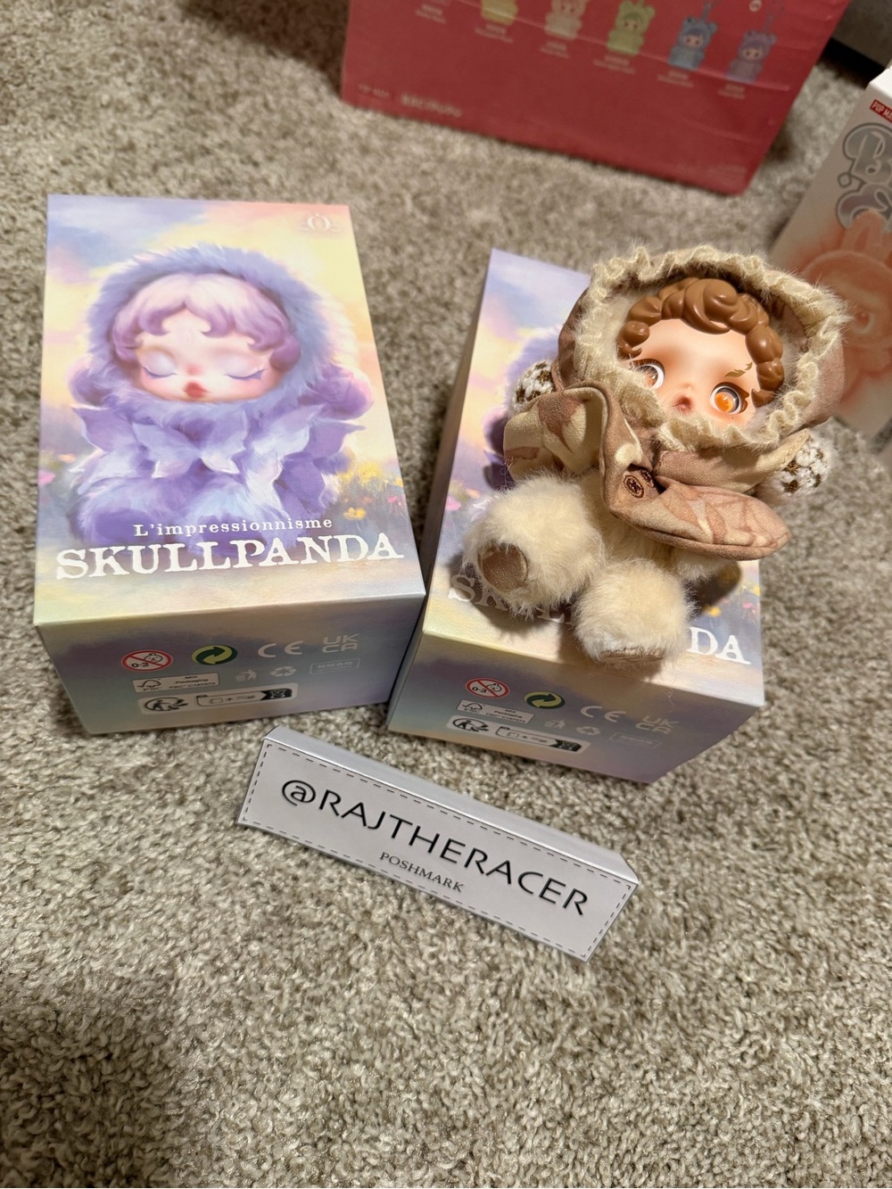 Pop Mart Skullpanda L’impressionnisme Amber (NIB)